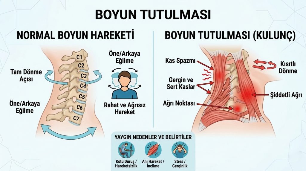 boyun tutulması boyun tutulması