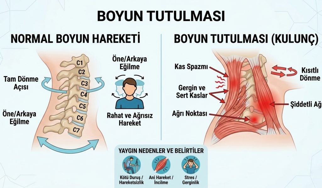 boyun tutulması